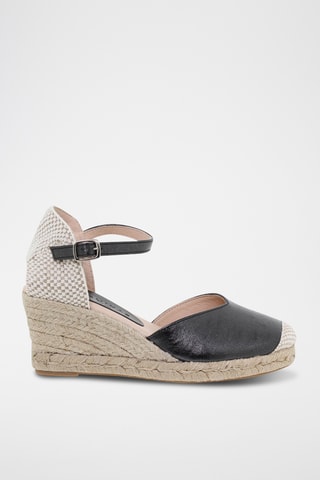 Espadrilles compensées - Noir