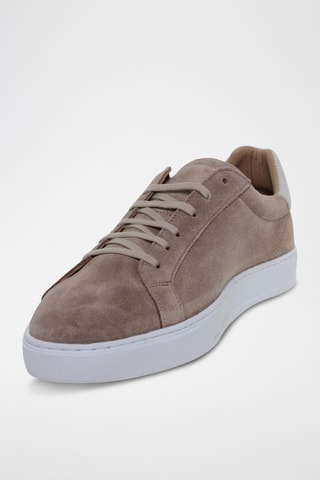 Baskets en nubuck - Taupe