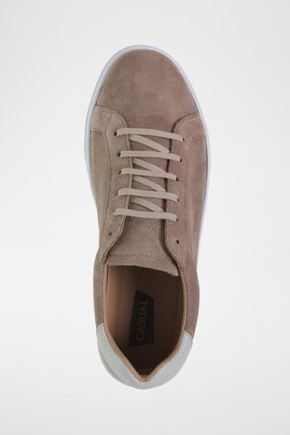 Baskets en nubuck - Taupe