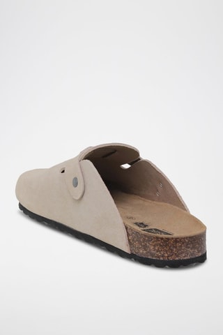 Sabots en nubuck - Beige