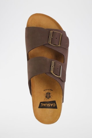 Mules en cuir  Blusandal - Marron