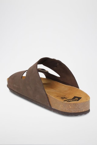 Mules en cuir  Blusandal - Marron