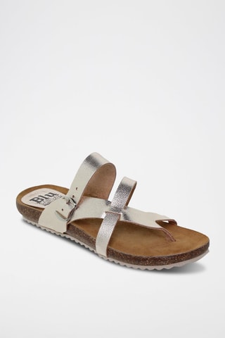 Sandales en cuir  Blusandal - Argenté