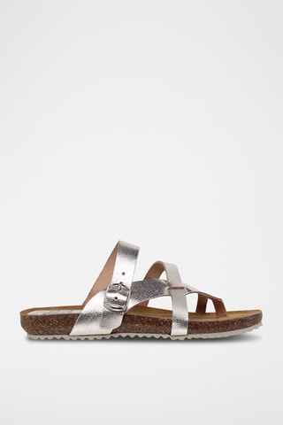 Sandales en cuir  Blusandal - Argenté