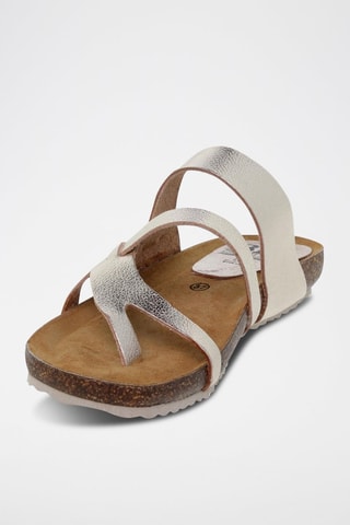 Sandales en cuir  Blusandal - Argenté