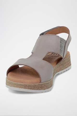 Sandales en cuir - Blanc