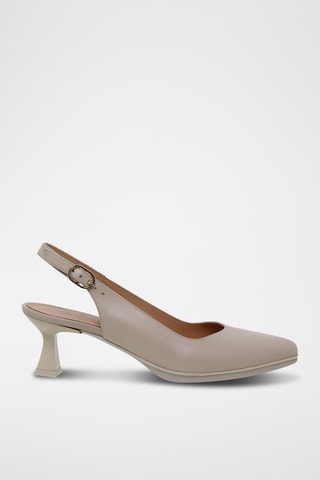 Escarpins en cuir - Beige
