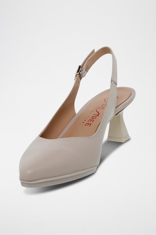 Escarpins en cuir - Beige