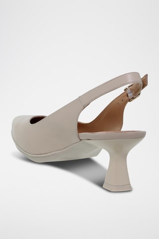 Escarpins en cuir - Beige