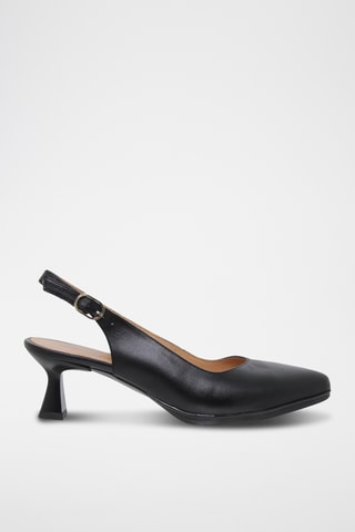Escarpins en cuir - Noir