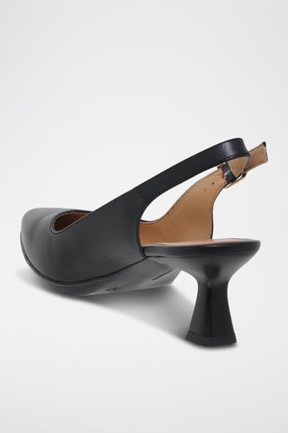 Escarpins en cuir - Noir