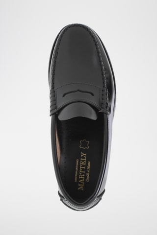 Mocassins en cuir - Noir