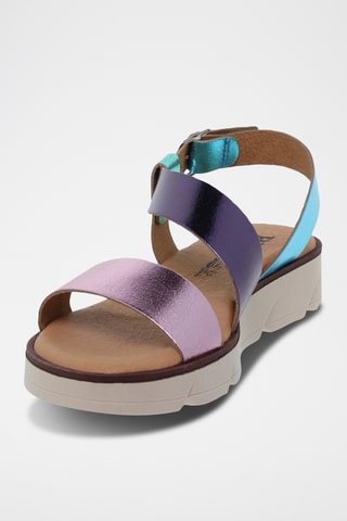 Sandales en cuir - Rose