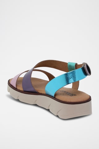 Sandales en cuir - Rose