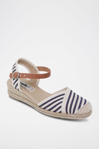 Espadrilles  Blusandal - Bleu et beige