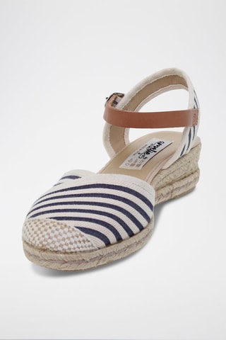 Espadrilles  Blusandal - Bleu et beige