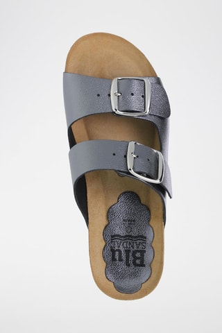 Mules en cuir  Blusandal - Gris