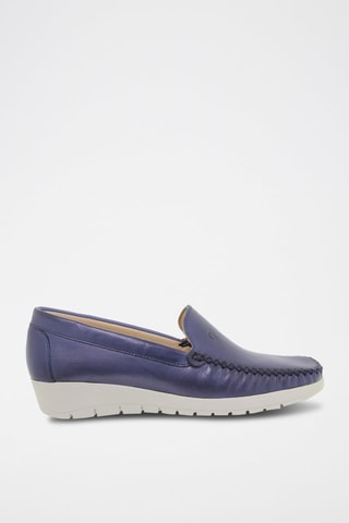 Mocassins en cuir  Blusandal - Bleu