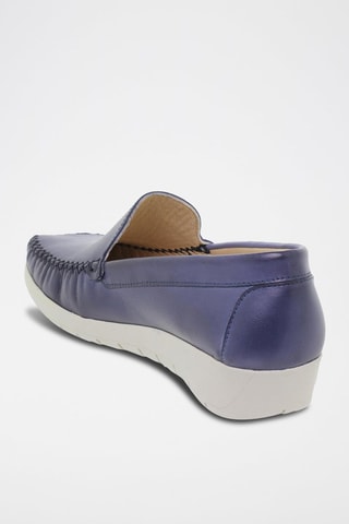 Mocassins en cuir  Blusandal - Bleu