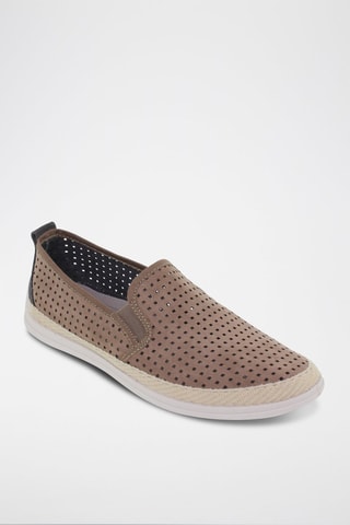 Slip-on Blusandal - Marron