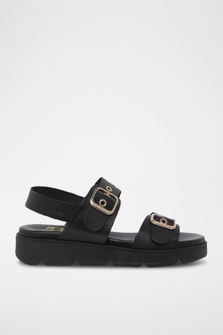 Sandales en cuir  Blusandal - Noir