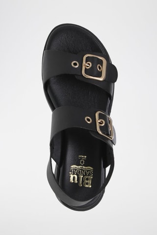 Sandales en cuir  Blusandal - Noir