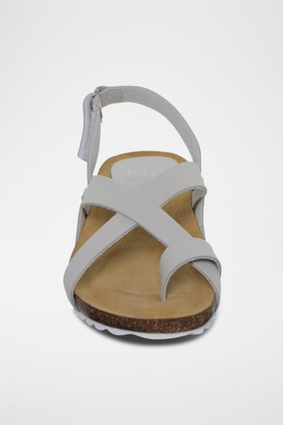 Sandales en nubuck - Blanc