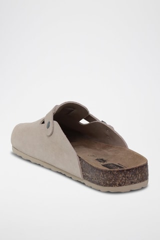 Sabots en nubuck - Beige
