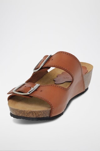 Mules en cuir  Blusandal - Marron