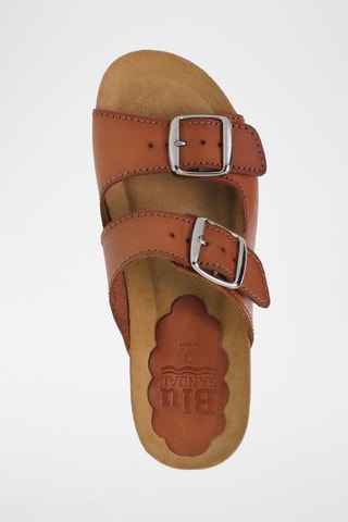 Mules en cuir  Blusandal - Marron