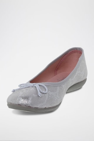 Ballerines en cuir  Blusandal - Argenté