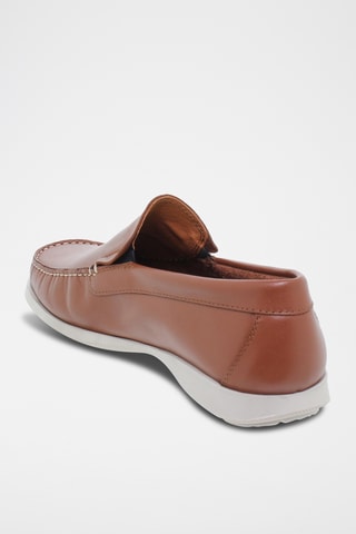 Mocassins en cuir - Camel