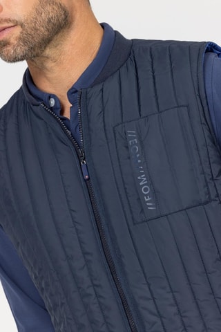 Chaleco - Blanco y azul