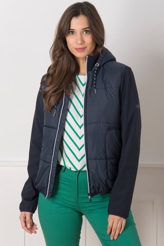 Blouson à capuche - Bleu