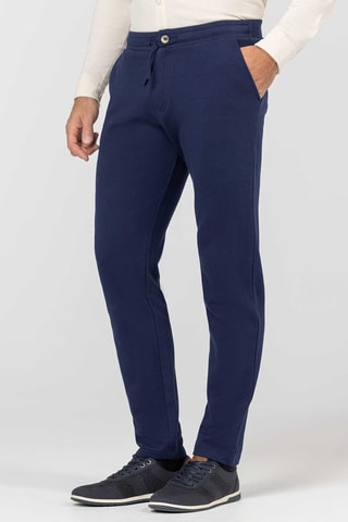 Pantalón - Blanco y azul