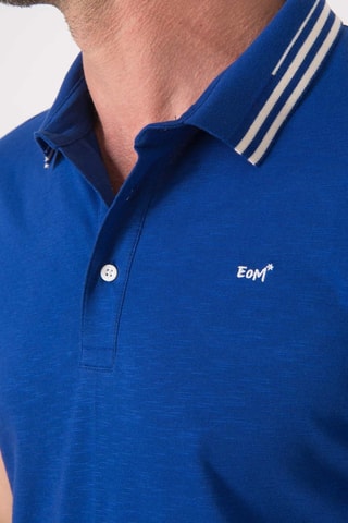 Polo - Blanc et bleu