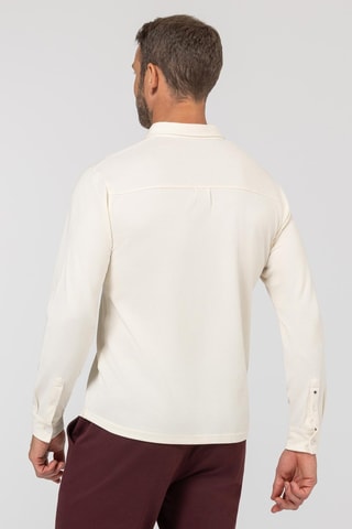 Camisa - Blanco, amarillo y rojo