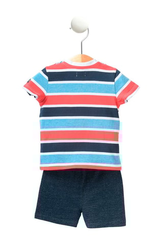 T-shirt en Short Bonka - Blauw