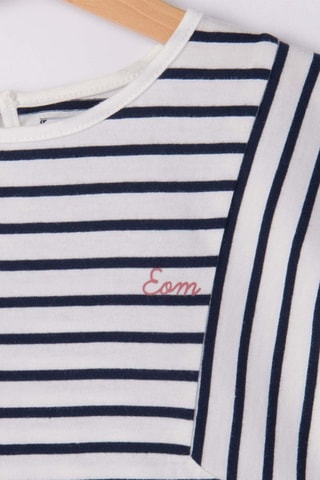 T-shirt - Wit, rood en blauw