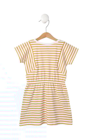 Jurk Pinil - Wit en geel