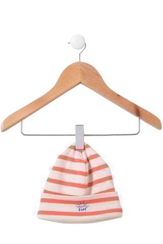 Bonnet - Blanc et rouge