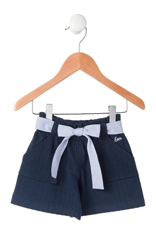 Short - Wit en blauw