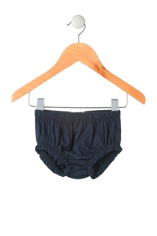 Robe et bloomer - Blanc et bleu