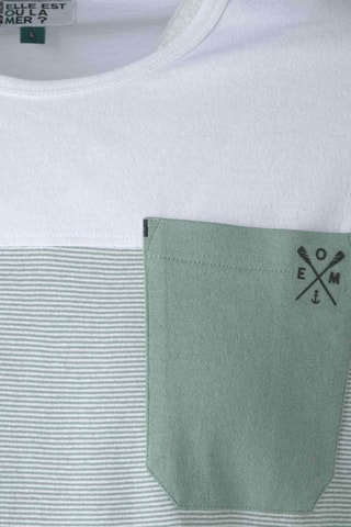 Camiseta Elodol - Blanco y verde