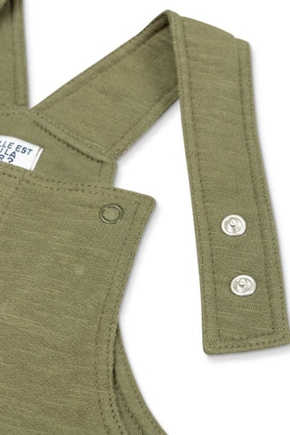 Tuinbroek - Wit en groen