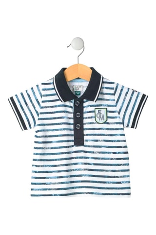 Polo Ezorel - Wit en blauw