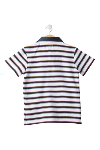 Polo Cabizkid - Wit, rood en blauw