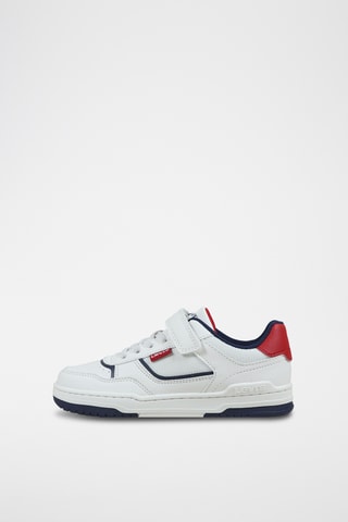 Sneakers John SR - Ecru en Marineblauw