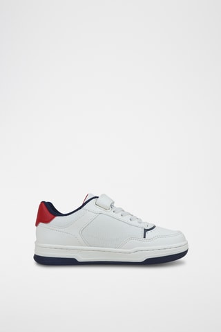 Sneakers John SR - Ecru en Marineblauw