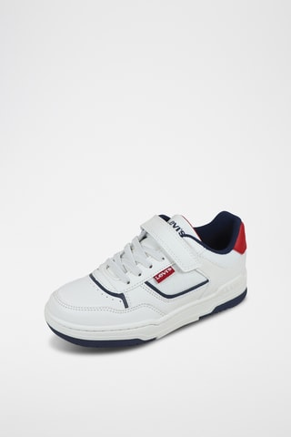 Sneakers John SR - Ecru en Marineblauw